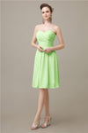 Simple Sweetheart A-line Knee-Length Bridesmaid Dresses