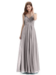 Elegant A-line Sleeveless Chiffon Bridesmaid Dresses