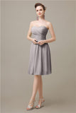 Simple Sweetheart A-line Knee-Length Bridesmaid Dresses