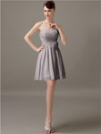 Simple Sweetheart A-Line Short Bridesmaid Dresses