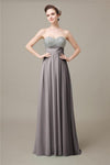 Popular Sweetheart Sequins A-line Floor-Length Bridesmaid Dresses