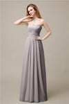 Pretty Chiffon A-line Sweetheart Floor-Length Bridesmaid Dresses