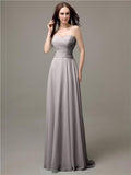 Pretty Sweetheart Chiffon A-line Floor-Length Bridesmaid Dresses