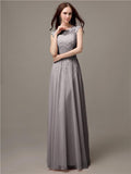 Unique Sweetheart Sleeveless A-line Floor-Length Bridesmaid Dresses