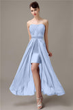 Charming A-line Chiffon Sweetheart Sexy Slit Bridesmaid Dresses