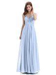 Elegant A-line Sleeveless Chiffon Bridesmaid Dresses