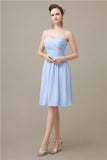 Simple Sweetheart A-line Knee-Length Bridesmaid Dresses