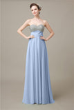 Popular Sweetheart Sequins A-line Floor-Length Bridesmaid Dresses