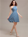 One Shoulder Short A-Line Bridesmaid Dresses