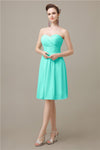 Simple Sweetheart A-line Knee-Length Bridesmaid Dresses