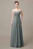 Pretty Sweetheart A-line Floor-Length Bridesmaid Dresses