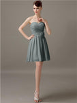 Sweetheart Short A-Line Bridesmaid Dresses