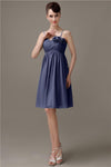 Spaghetti Straps A-line Sweetheart Chiffon Bridesmaid Dresses