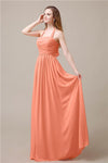 Elegant Hatler A-line Chiffon Floor-Length Bridesmaid Dresses