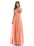 Elegant A-line Sleeveless Chiffon Bridesmaid Dresses