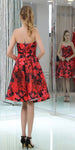 Sweetheart A-Line Unique Deisgn Lovely Homecoing Dresses LMX1174