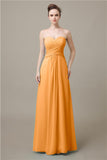 Pretty Sweetheart A-line Floor-Length Bridesmaid Dresses