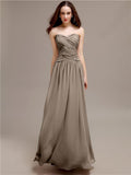 Sweetheart Long A-Line Bridesmaid Dresses