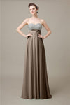 Popular Sweetheart Sequins A-line Floor-Length Bridesmaid Dresses