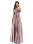 Elegant A-line Sleeveless Chiffon Bridesmaid Dresses