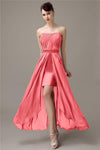 Charming A-line Chiffon Sweetheart Sexy Slit Bridesmaid Dresses