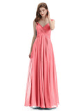 Elegant A-line Sleeveless Chiffon Bridesmaid Dresses