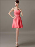 Simple Sweetheart A-Line Short Bridesmaid Dresses