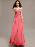 Sweetheart Long A-Line Bridesmaid Dresses