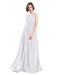 A-line Chiffon Sleeveless Elegant Bridesmaid Dresses