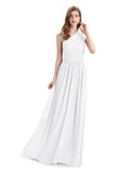 Charming One-shoulder A-line Chiffion Floor-Length Bridesmaid Dresses