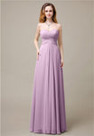 Charming A-line Sweetheart Sleeveless Floor-Length Bridesmaid Dresses