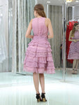 Affordable Chiffon Short Homecoming Dresses SDP1127