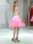 Sweetheart Gradient Beaded Short Homecoming Dresses SDP1133