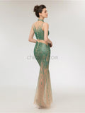 Sexy Mermaid Heavy Beaded Long Evening Prom Dresses SDP1147