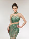 Sexy Mermaid Heavy Beaded Long Evening Prom Dresses SDP1147