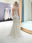 Mermaid Beaded Long Evening Prom Dresses SDP1161