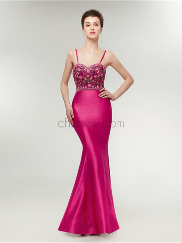 Unique Sweetheart Detachable Shoulder Strap Mermaid Long Prom Dresses, XDM1139