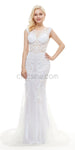 Mermaid Beaded Long Evening Prom Dresses SDP1162