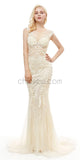 Mermaid Beaded Long Evening Prom Dresses SDP1162