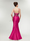 Unique Sweetheart Detachable Shoulder Strap Mermaid Long Prom Dresses, XDM1139