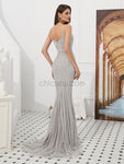 Spaghetti Strap Mermaid Sweetheart Long Evening Prom Dresses SDP1141